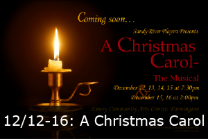 Click here to learn more about the Sandy Rover Players performance of A Christmas Carol.
