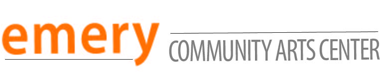 Logo for Emery Community Arts Center.