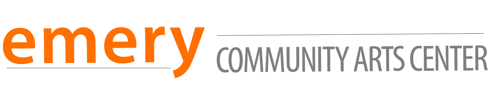 Logo for Emery Community Arts Center.