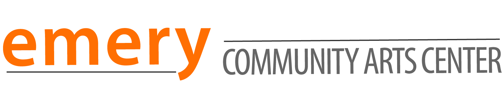Logo for Emery Community Arts Center.