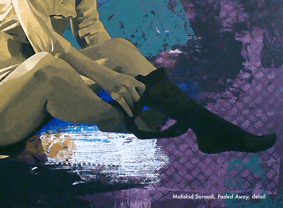 Mahshid Soroudi, Faded Away, detail