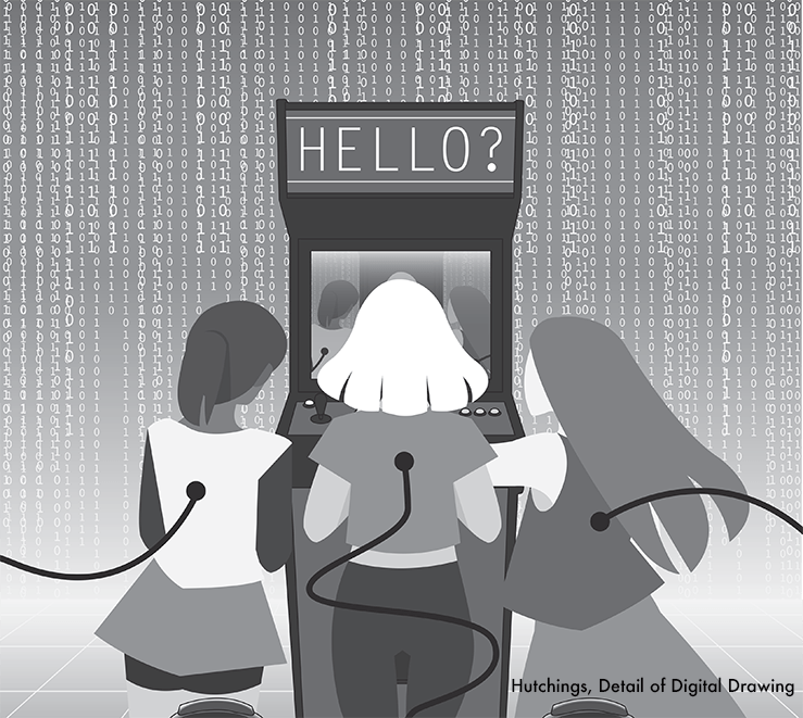 Artwork by Hannah Hutchings.