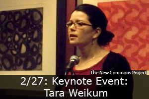 Click here to learn more about the New Commons Keynote Event featuring Tara Weikum.