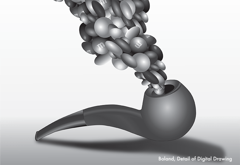 Artwork by Heather Boland.