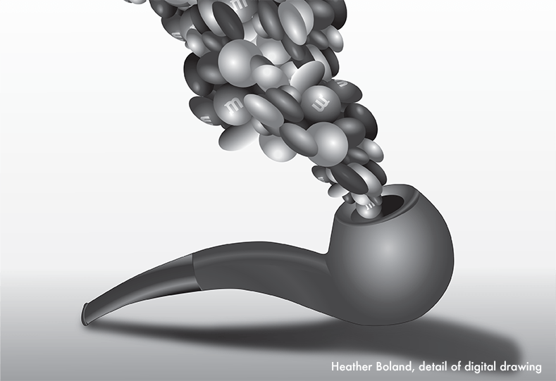 Detail of digital drawing by Heather Boland.