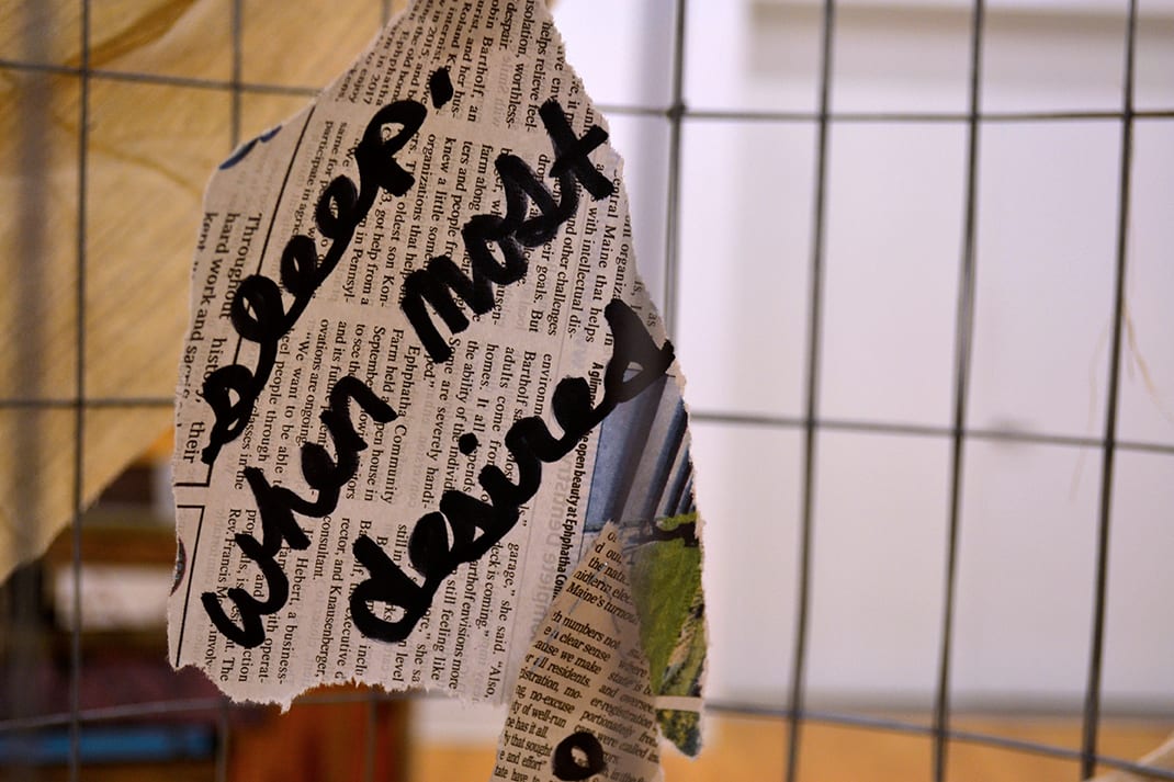 "Sleep, when most desired."