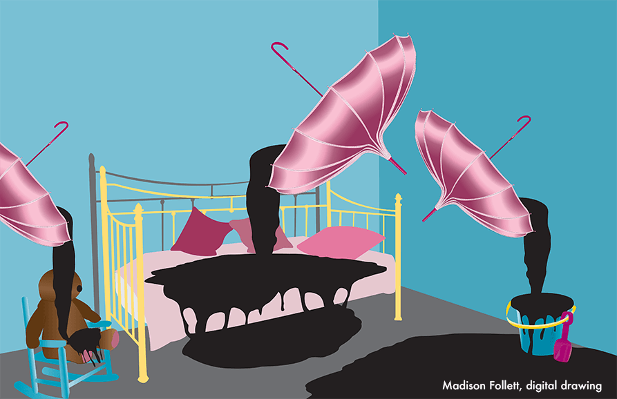 Digital Drawing by Madison Follett.