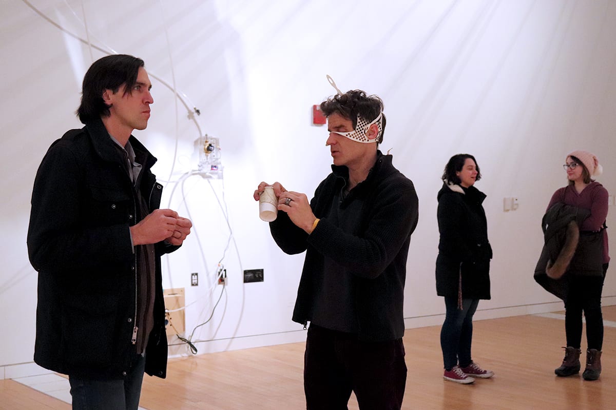 John Umphlett has a conversation with Jesse Potts, professor of sculpture.