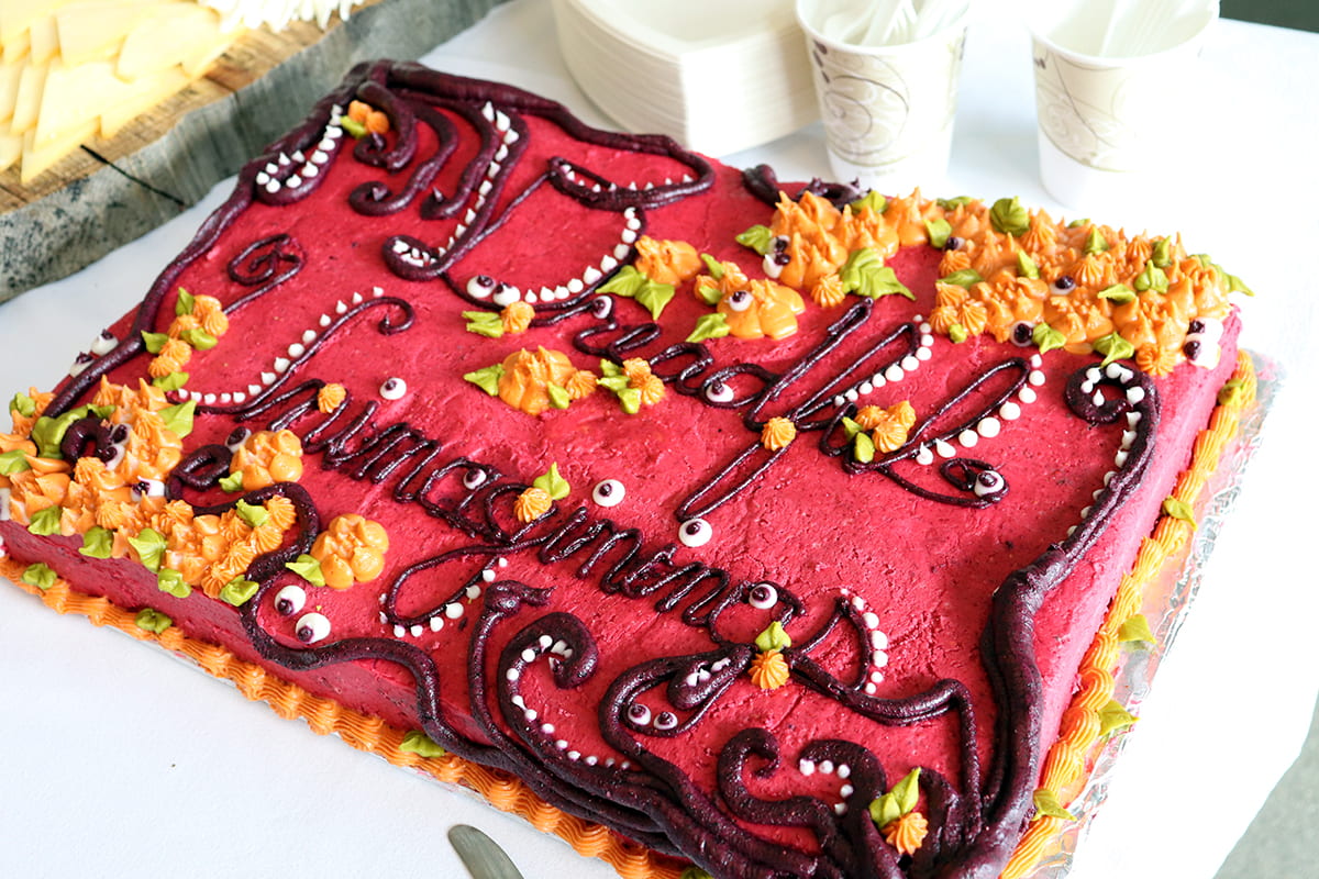 The cake for Dreadful Unimaginings.