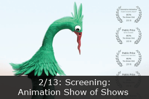 Click here to learn more about the Animation Show of Shows.