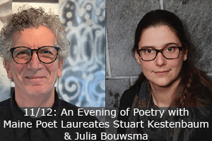 Click here to learn more about An Evening of Poetry event