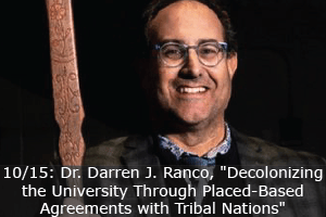 Click here to learn more about the campus conversation hosted by Dr. Darren J. Franco