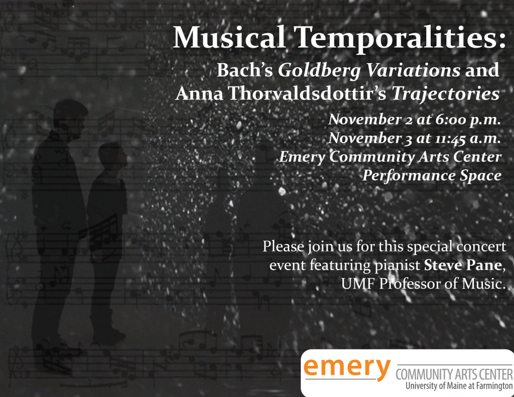 Promo poster for Musical Temporalities