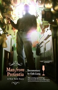 Man from Pretentia film poster