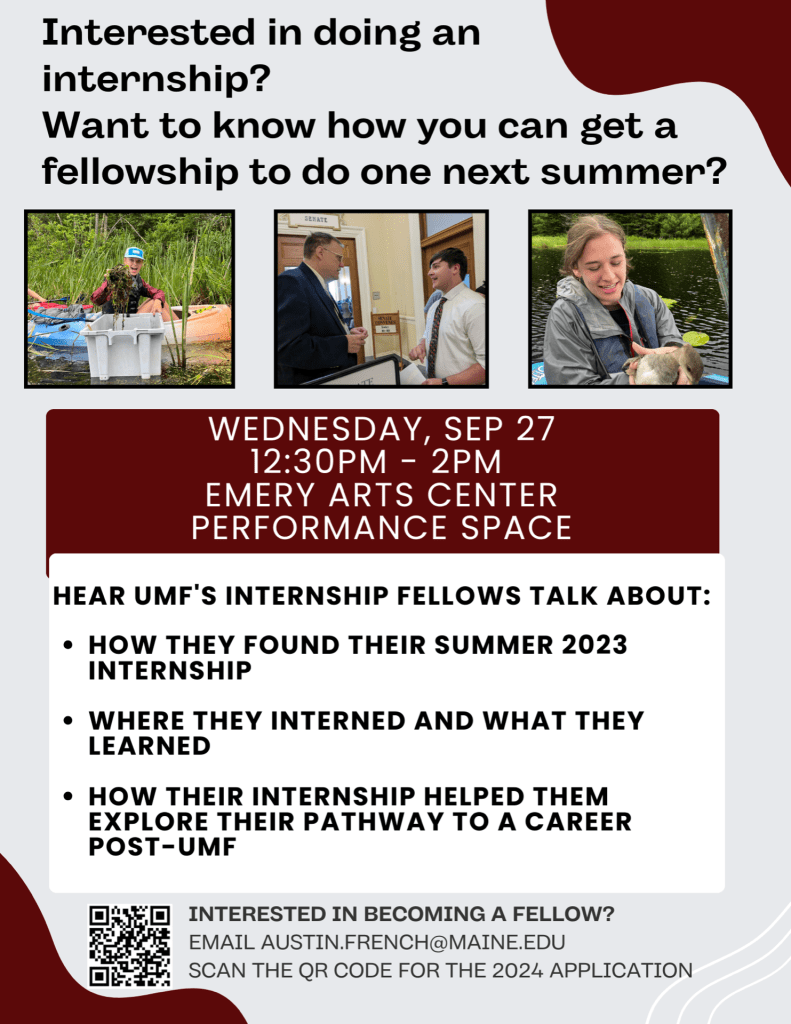 Internship Symposium poster