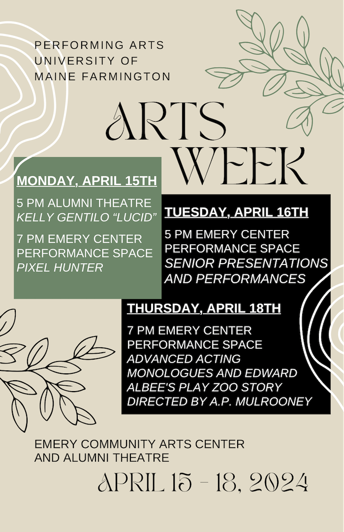Arts Week poster 24