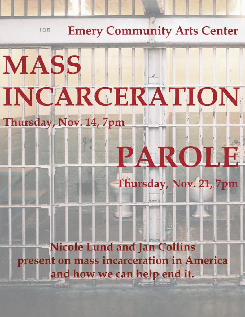 Parole Presentation Series poster