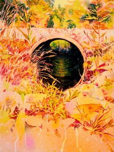 Hilary Irons, “Culvert (Swans Island)”
