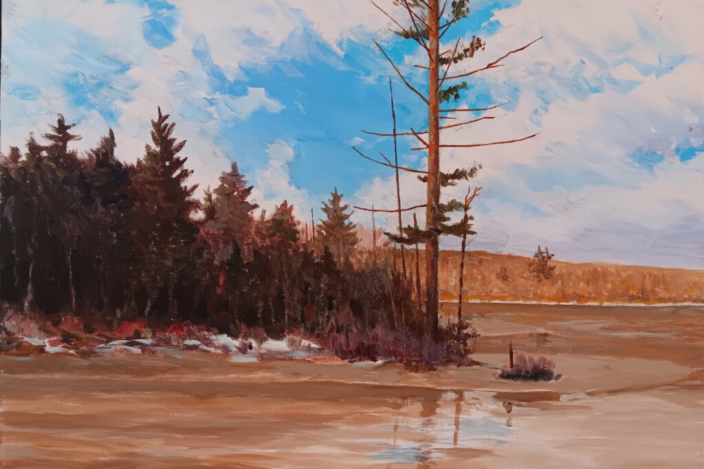 PPoirier_Landscape painting_Holding On
