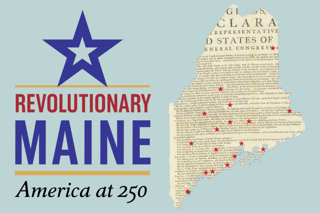 Revolutionary Maine logo