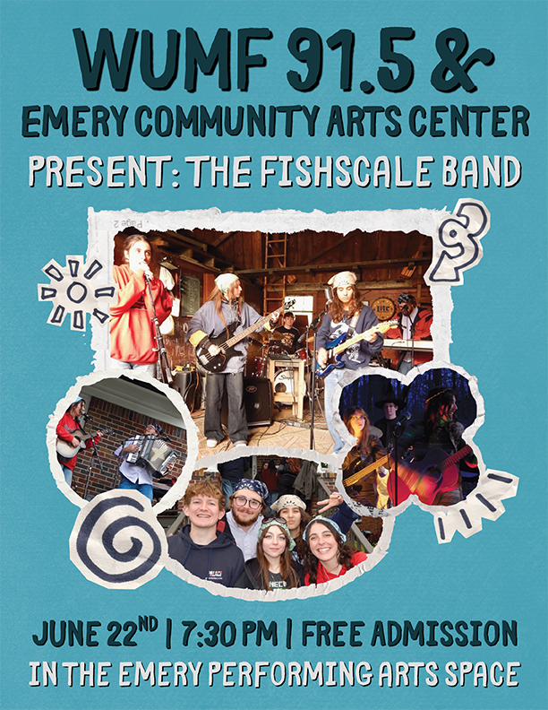 WUMF Fishscale Band Concert Flyer